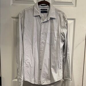 Cactus Monochrome Dotted Button-Down Shirt